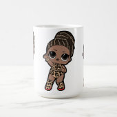 Schattigee Kinder Mode Delight - Tiger print jumps Koffiemok (Center)