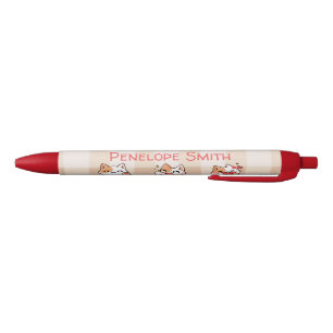 Schattigee Kinder  naam Manga Cartoon Cat Zwarte Inkt Pen