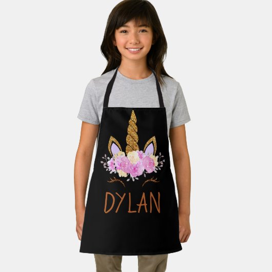 Schattigee Kinder naam Unicron Schort (Insitu)