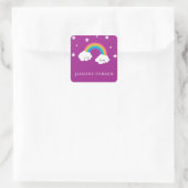 Schattigee Kinder Regenboog Stickers (Tas)