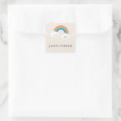 Schattigee Kinder Regenboog Stickers (Tas)