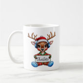 Schattigee Kinder rendier kerst Mok (Links)