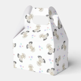 Schattigee Kinder schapenboerderijdieren Barnyard  Bedankdoosjes