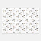 Schattigee Kinder schapenboerderijdieren Barnyard  Inpakpapier Vel (Voorkant 3)