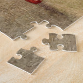 Schattigee kinder spelen Faux Wrapped Canvas Print Legpuzzel (Zijkant)