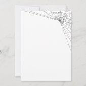 Schattigee Kinder spooktacular Halloween Party Kaart (Achterkant)