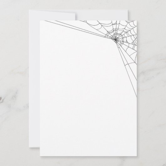 Schattigee Kinder spooktacular Halloween Party Kaart (Achterkant)