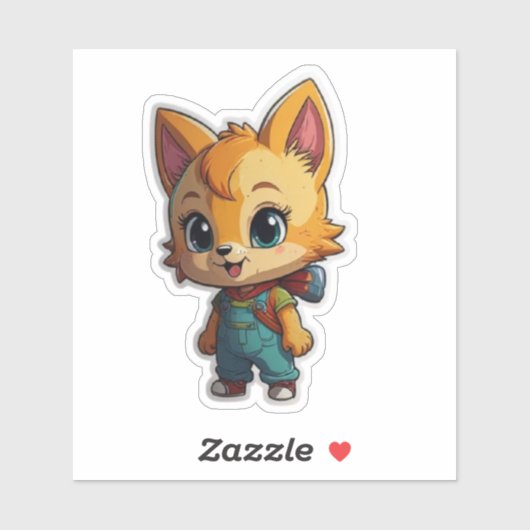 Schattigee Kinder Stickers voor School & Craft Pro (Vel)