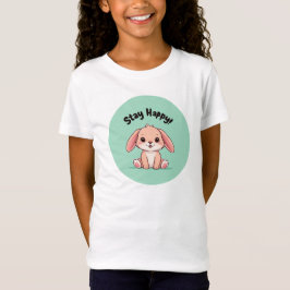 Schattigee Kinder T-shirts Ontwerp voor Stay Happy