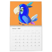 Schattigee Kinder tekenkalender Kalender (Jan 2027)