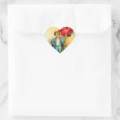 Schattigee Kinder Valentijn Hart Stickers (Tas)