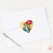 Schattigee Kinder Valentijn Hart Stickers (Envelop)