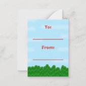 Schattigee Kinder Valentijnsdag Dinosaurus T-Rex K Notitiekaartje (Achterkant)