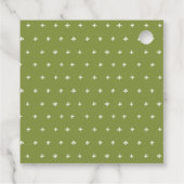 Schattigee Kinder Waterverf Pawty Dog Verjaardagsf Bedankjes Labels (Achterkant)