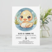 Schattigee kindereend Verjaardag Kaart (Staand voorkant)