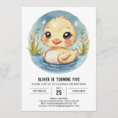 Schattigee kindereend Verjaardag Kaart (Voorkant)