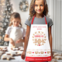 Schattigee Kinderen Cookie Baking Red Christmas Sc