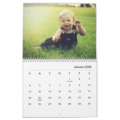 Schattigee kinderen die Natuur buitenkunstwerken v Kalender (Jan 2026)