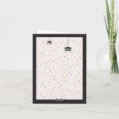 Schattigee kinderen Halloween Party (Achterkant)