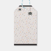 Schattigee kinderen Halloween Party Cadeaulabel (Achterkant)