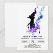 Schattigee Kinderen Magische Verjaardag Kaart (Voorkant / Achterkant)