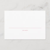 Schattigee kinderkamer illustratie Custom Luier Ra Informatiekaartje (Achterkant)