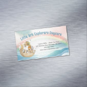 Schattigee Kinderopvang Kinderopvang Noah's Ark Magnetisch Visitekaartje (Voorbeeld)