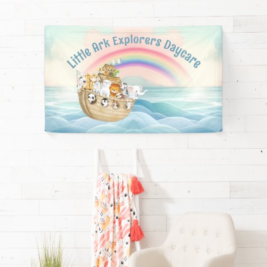 Schattigee kinderopvang kinderopvang Noah's Ark Spandoek (Insitu)