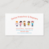 Schattigee kinderopvang Kinderopvang Service Visitekaartje (Voorkant)