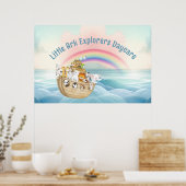 Schattigee kinderopvang Noah's Ark Business Poster (Keuken)
