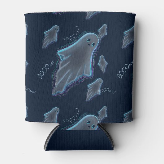 Schattigee KiniArt Ghost Blikjeskoeler (Voorkant)