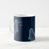 Schattigee KiniArt Ghost Koffiemok (Voorkant links)