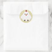 Schattigee kip Stickers (Tas)