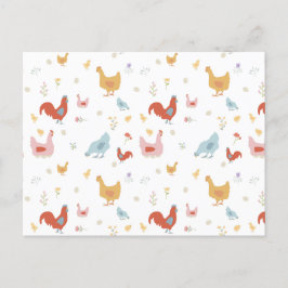 Schattigee kippen en Baby kippen Feestdagenkaart