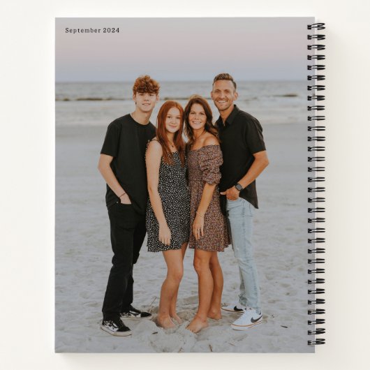 Schattigee kippen Favoriete recepten Familiefoto Notitieboek (Achterkant)