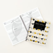 Schattigee kippen Favoriete recepten Familiefoto Notitieboek (Binnen)