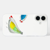 Schattigee kippen waterverf Art Case-Mate iPhone Case (Achterkant (horizontaal))