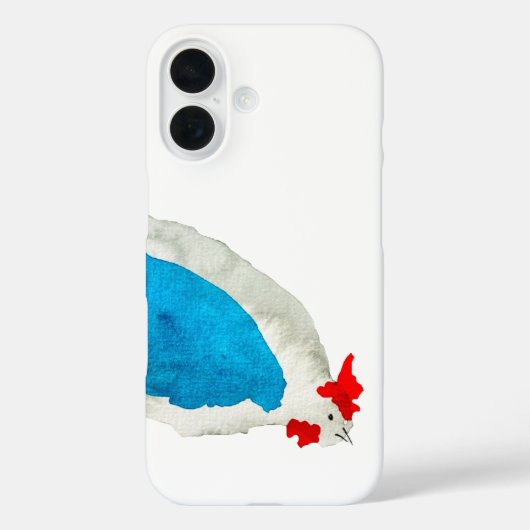 Schattigee kippen waterverf Art Case-Mate iPhone Case (Achterkant)