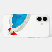 Schattigee kippen waterverf Art Case-Mate iPhone Case (Achterkant (horizontaal))