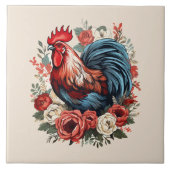 Schattigee kippenliefhebbers Land Tegeltje (Voorkant)