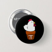 Schattigee Kippot Pie Funny Wiskunde Pun Pi Symboo Ronde Button 5,7 Cm (Voorkant /achterkant)