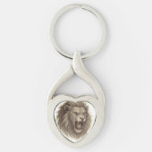 Schattigee kiren sleutelhanger (Voorkant)