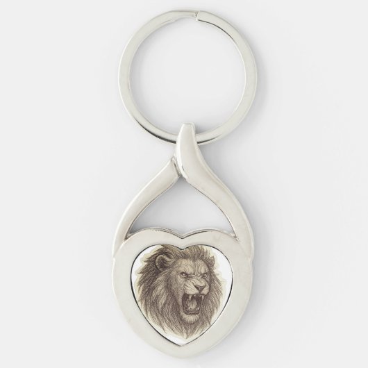 Schattigee kiren sleutelhanger (Voorkant)