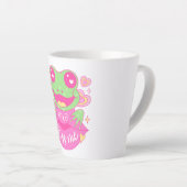 Schattigee Kiss Me Frog - Xoxo Latte Mok (Rechterhoek)
