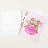 Schattigee Kiss Me Frog - Xoxo Planner (Display)