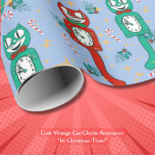 Schattigee  Kit Kattenklok Kerst Cadeaupapier
