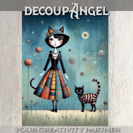Schattigee Kitten Buddies - Decoupage - Tissuepapier