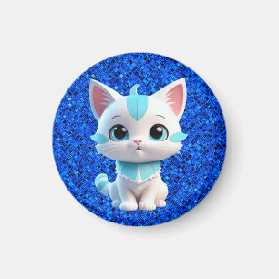 Schattigee Kitten Cartoon 3D Design-38063 Magneet