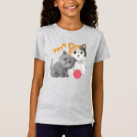Schattigee kitten en bol van garen