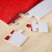 Schattigee Kitten in Santa Hat Legpuzzel (Zijkant)